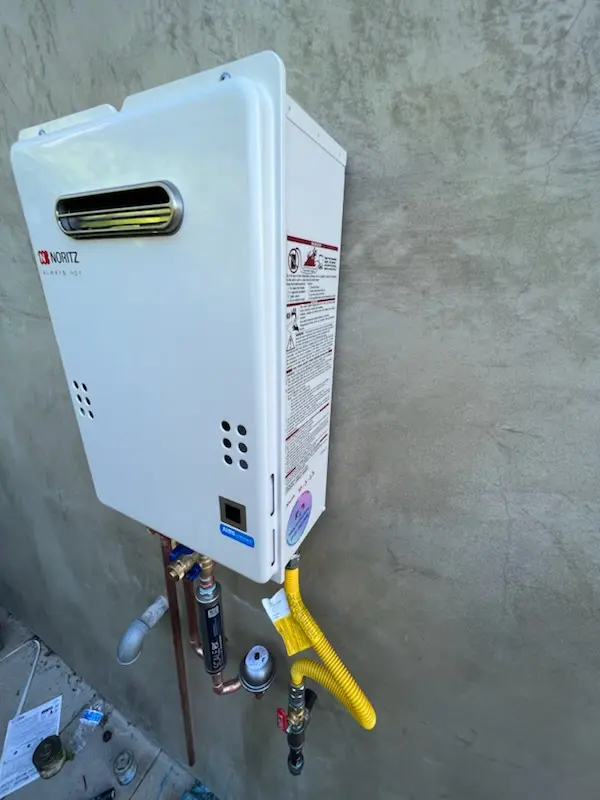 Tankless water heater installation for West Salem homes